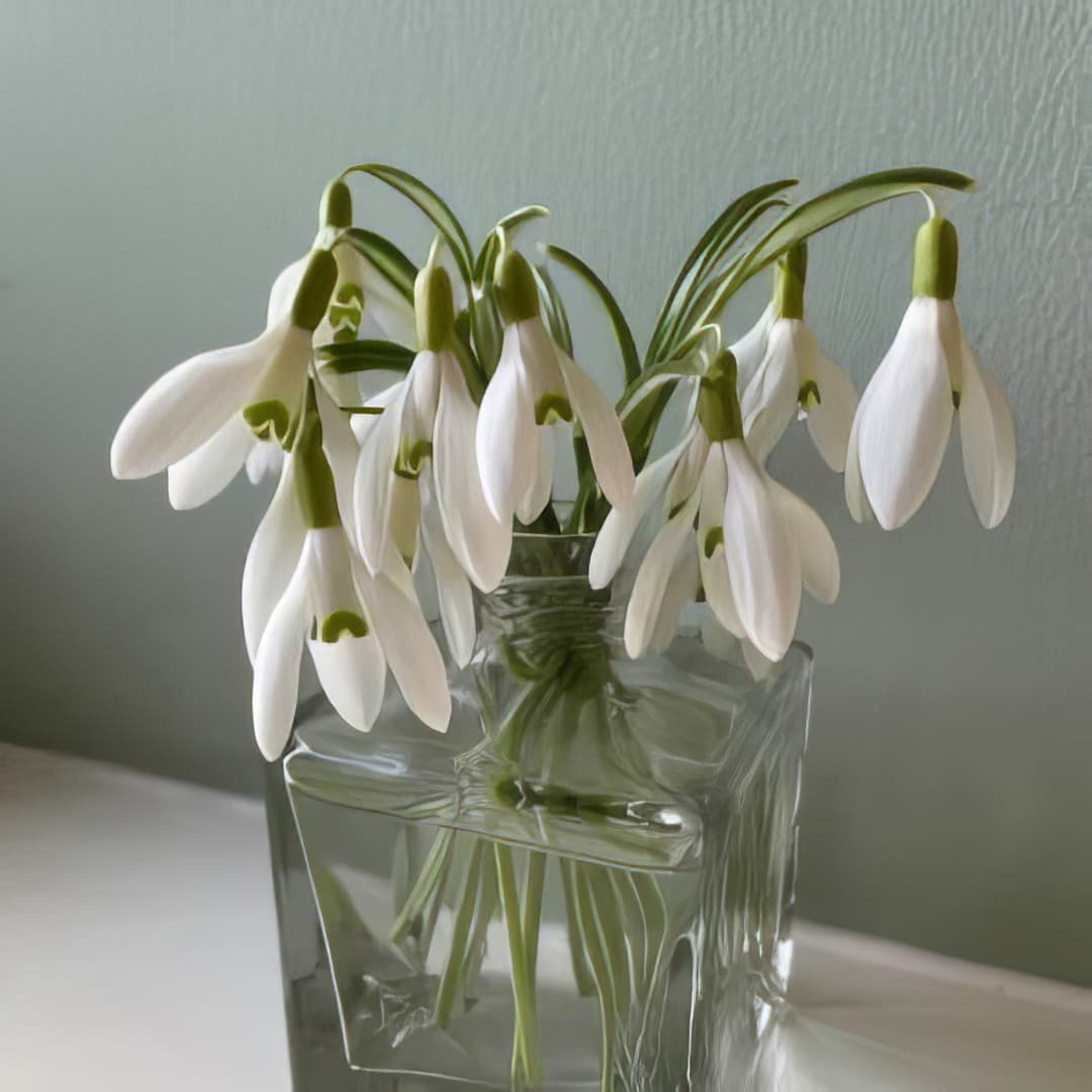 25 Galanthus nivalis - The Common Snowdrop