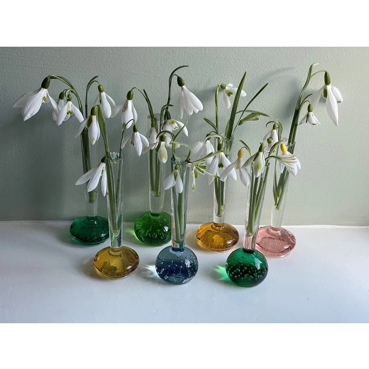 Greetings Card - Bubble Vases (Free P&P)