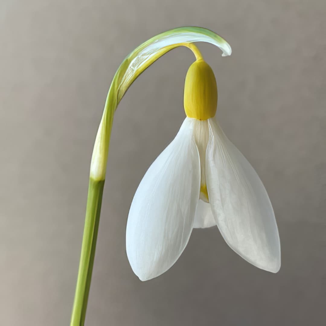 Galanthus nivalis Lutescens